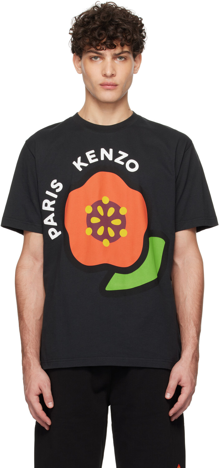 

Футболка Paris Pop Kenzo, черный