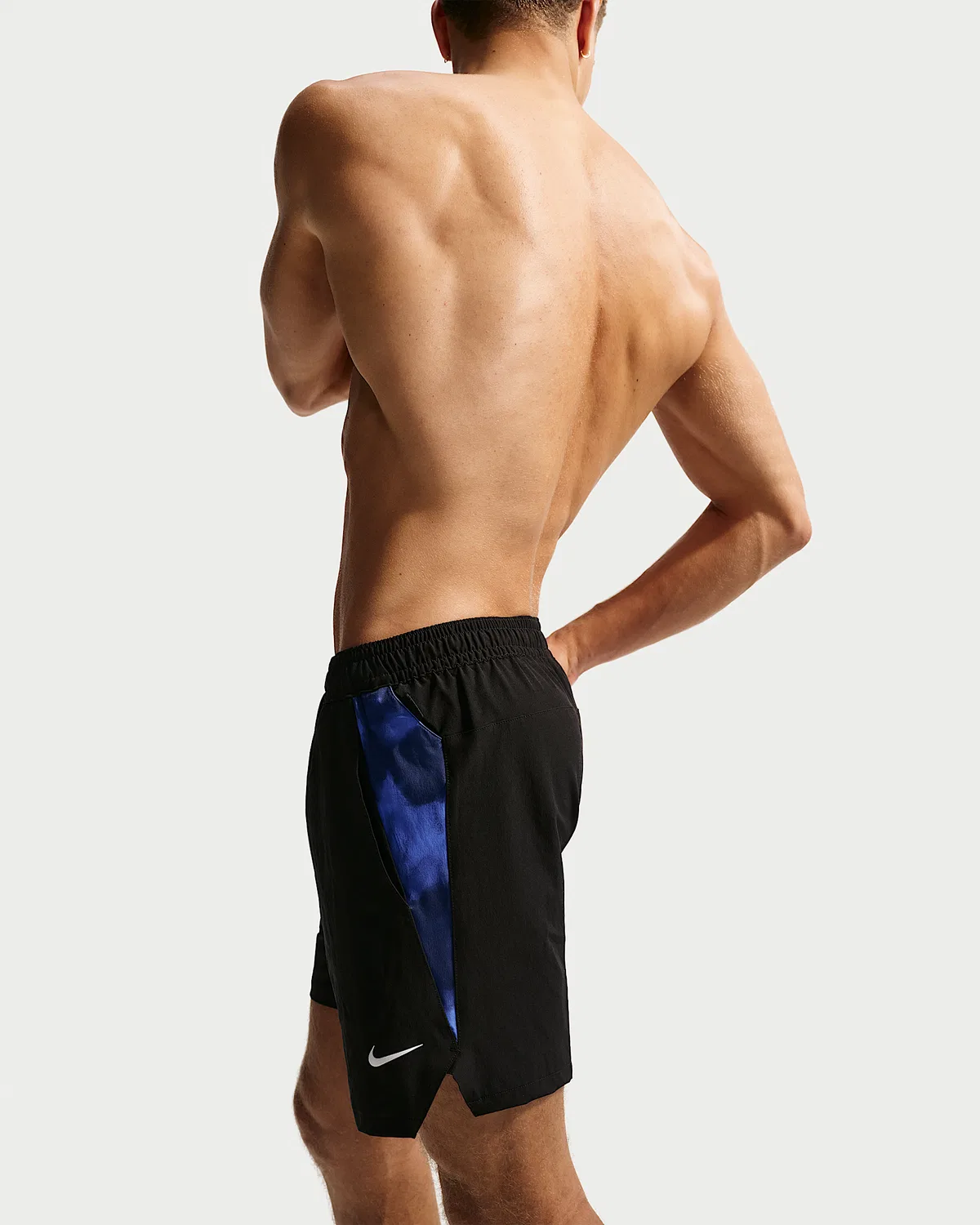 Мужские плавки Nike Swim Contend 7" с подкладкой, Black — фото 4