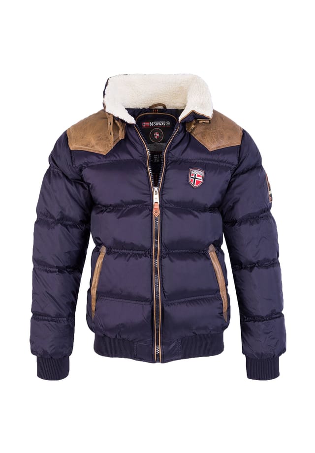 

Зимняя куртка стандартного кроя Geographical Norway, синий
