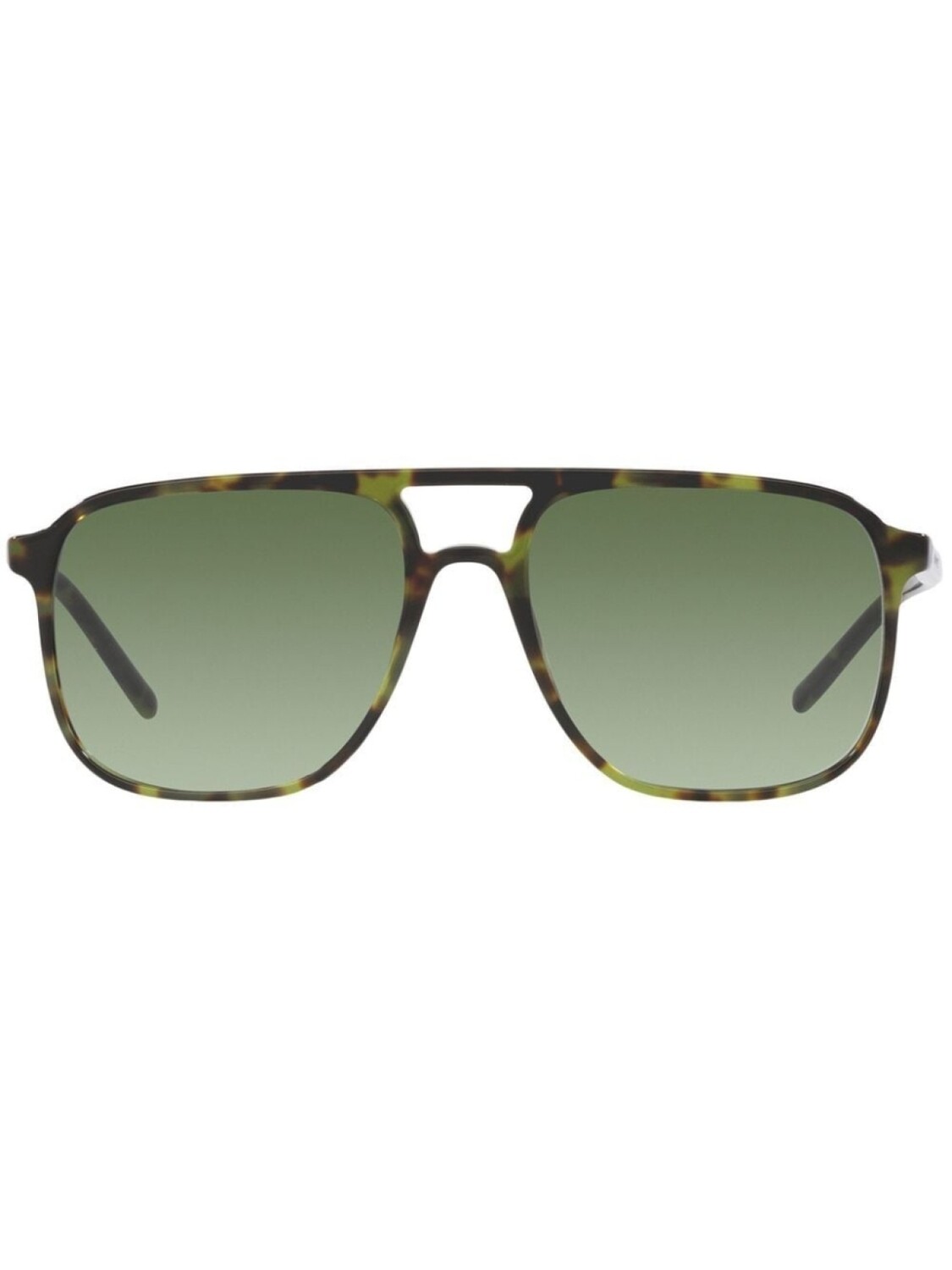 

Dolce & Gabbana Eyewear солнцезащитные очки-пилоты, зеленый