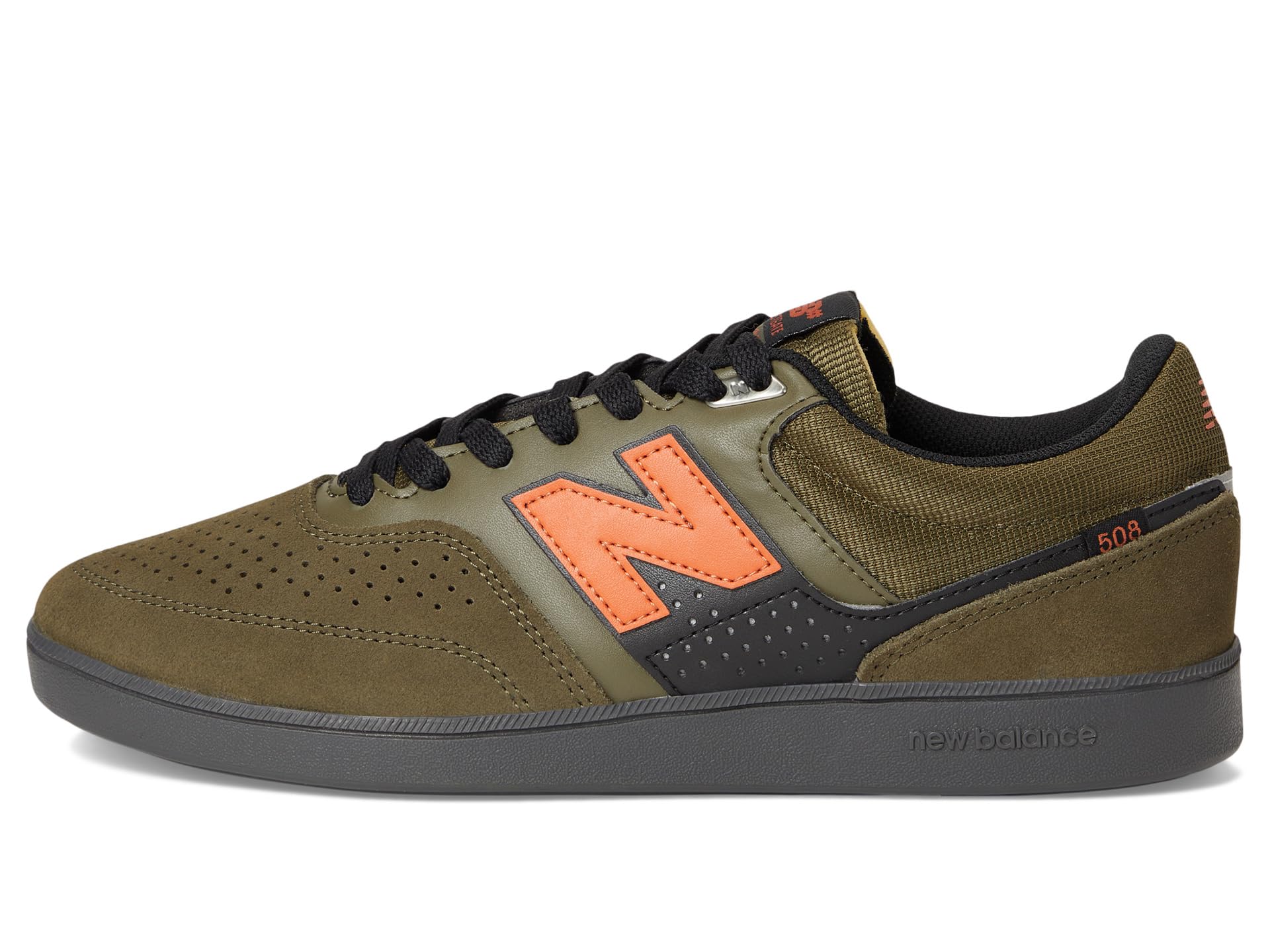 Кроссовки Unisex New Balance Numeric 508 - Brandon Westgate, цвет Olive/Rust — фото 4