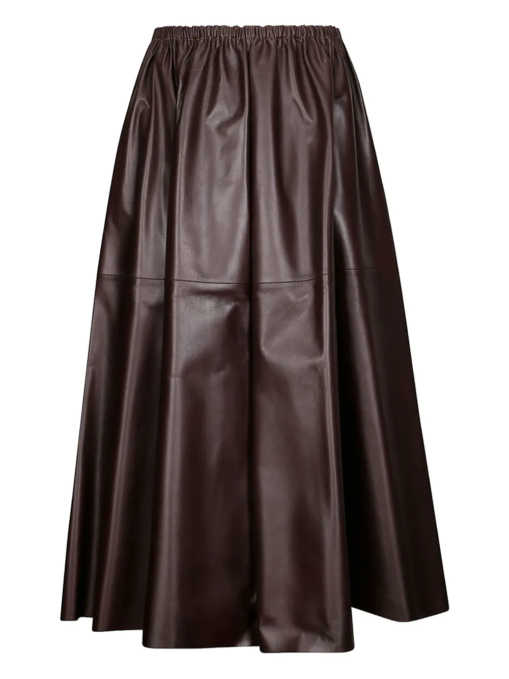 

Юбка из кожи с эластичной талией Desa 1972, коричневый
