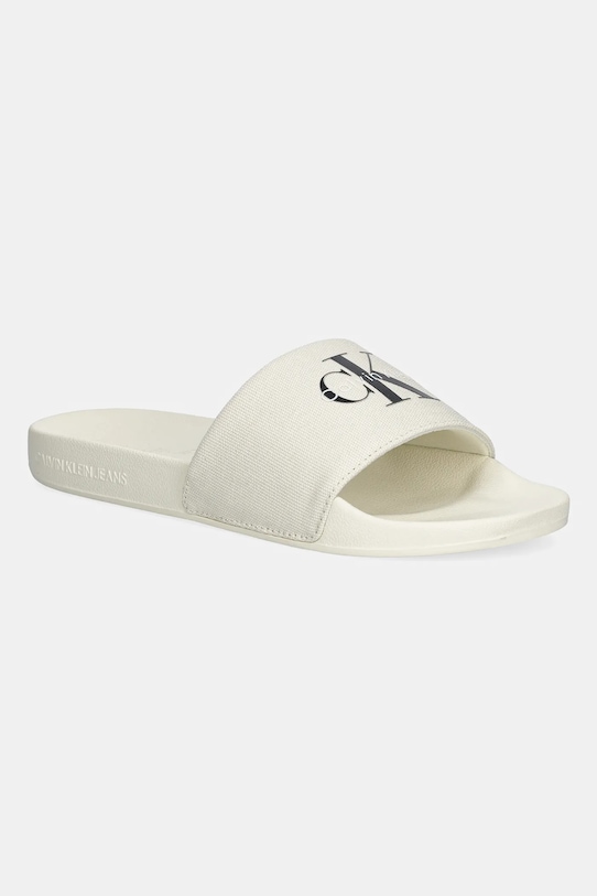 Шлепанцы SLIDE MONOGRAM WN LOGO CK Calvin Klein Jeans, бежевый