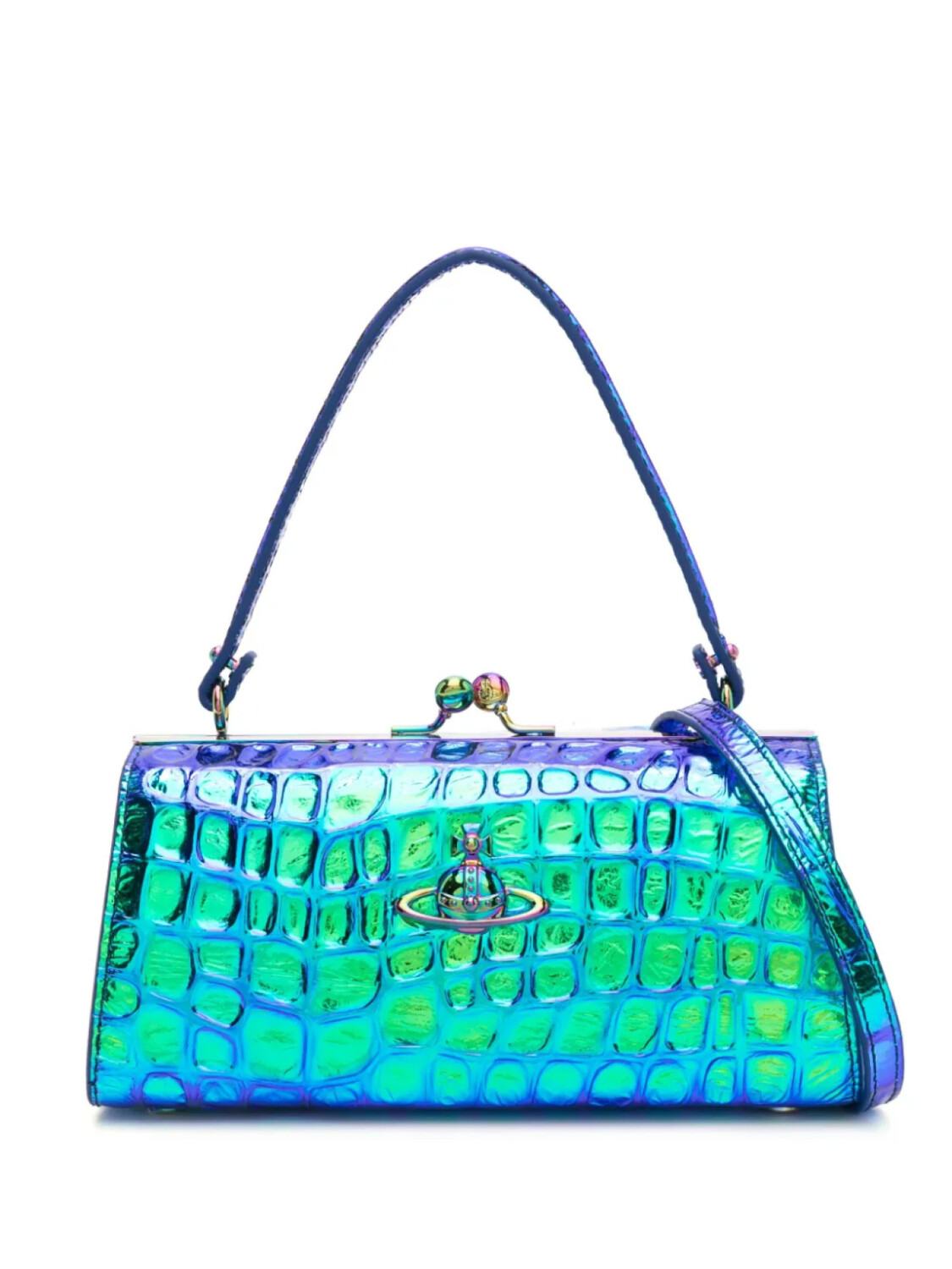 

Vivienne Westwood большая сумка-тоут Doll Frame, синий