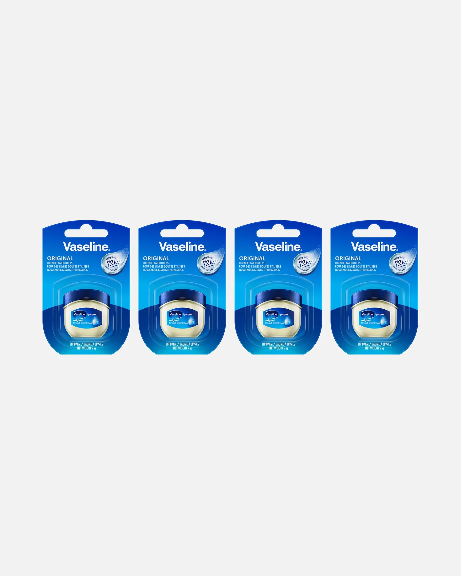 Бальзам для губ, бальзам для губ в мини-баночке Vaseline, 1 шт