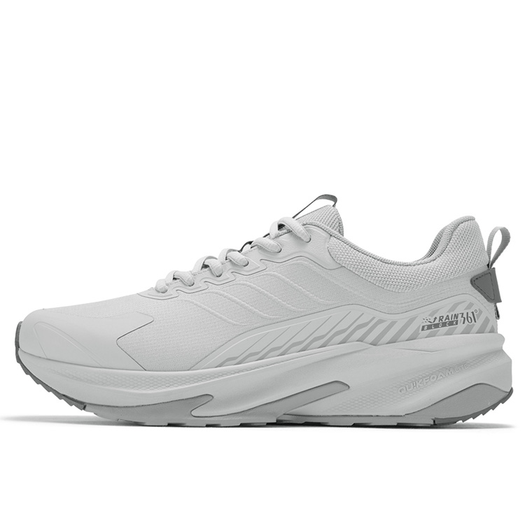 

361° Кроссовки Yushan Rain Screen Cushioning Abrasion Resistant Thermal Low top Casual Running для мужчин, цвет Photon Gray