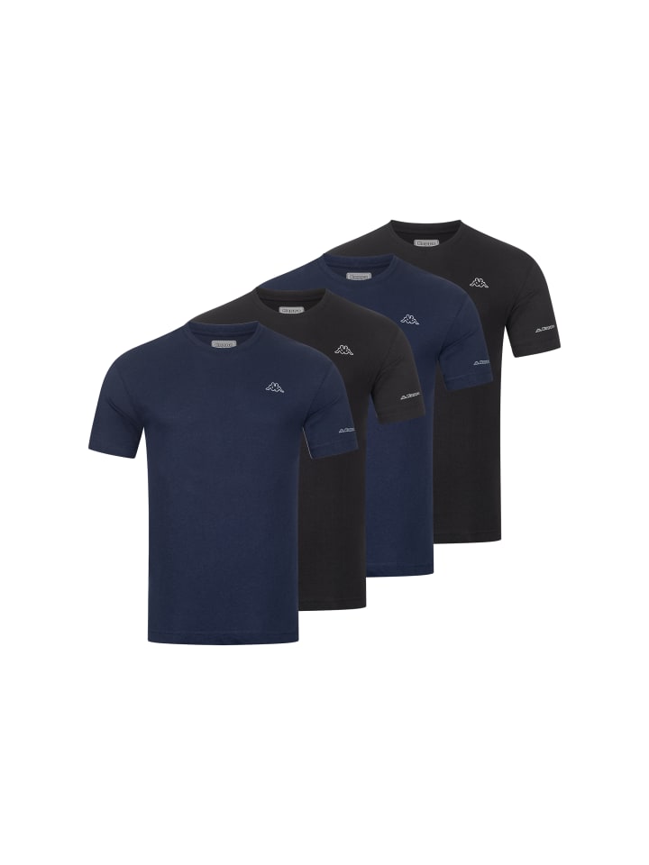 

Футболка Kappa, цвет 2xnavy/2x schwarz