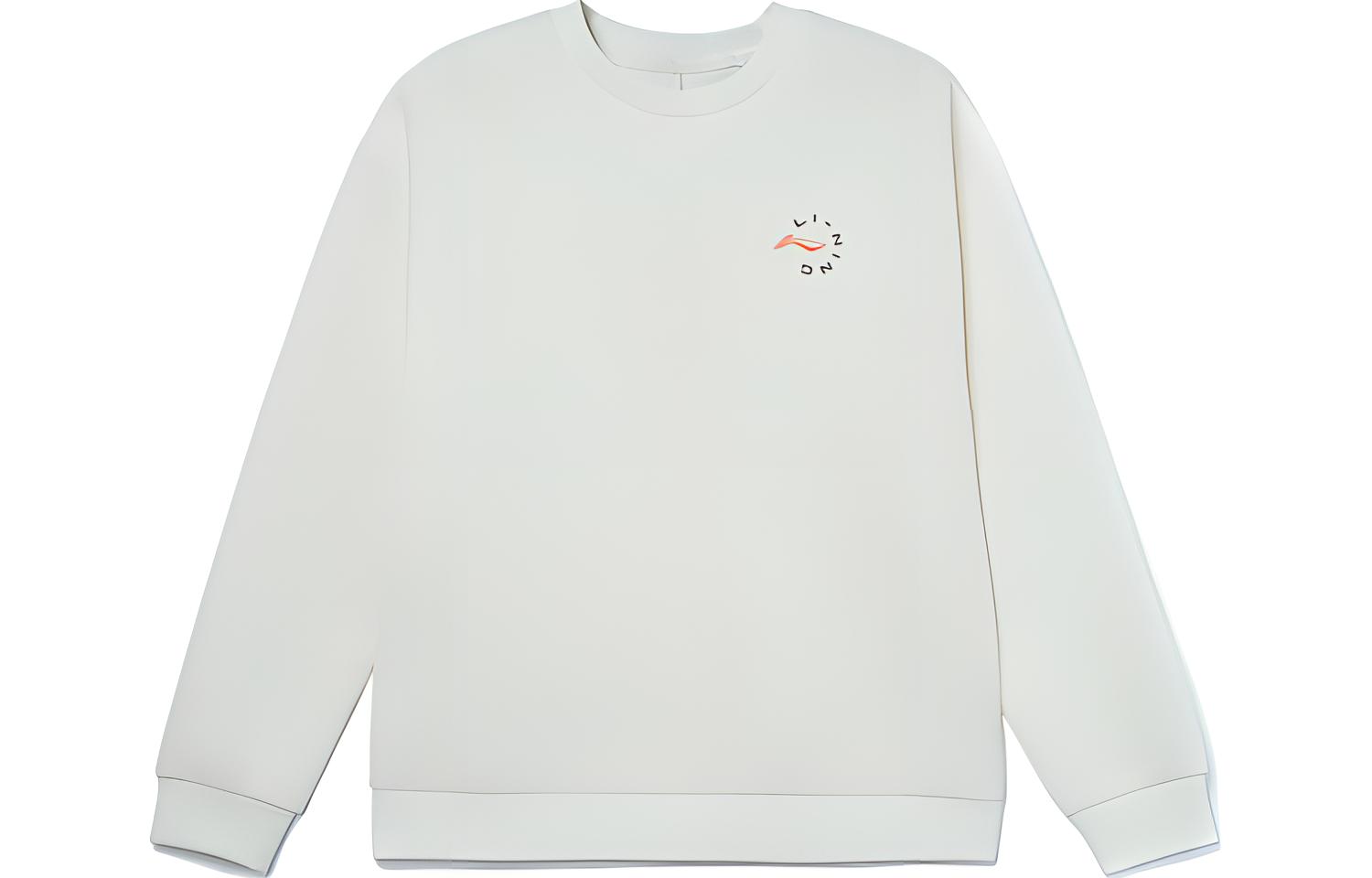 

LINING Толстовка Fitness Series для женщин, цвет шампань белый