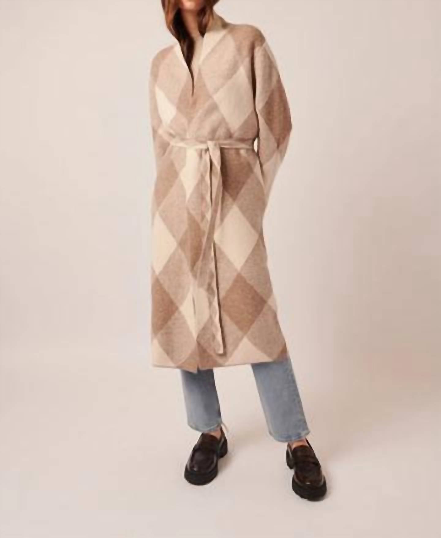 

Длинный кардиган Riley в цвете чай LINE, Chai