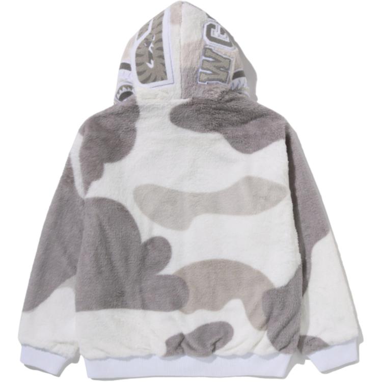 Куртки и пальто FW25 для мужчин A Bathing Ape, серый белый — фото 3