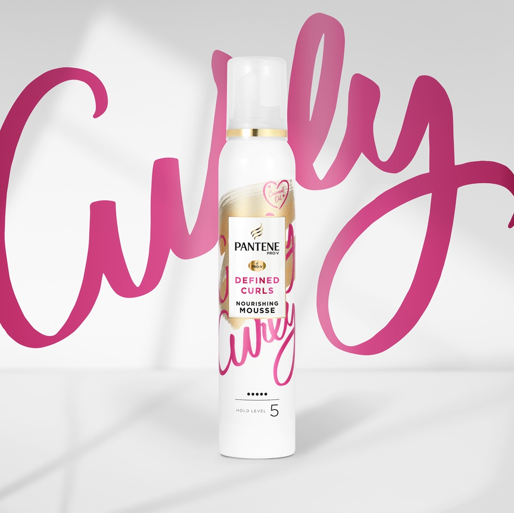 Мусс для укладки Pantene Pro-V Defined Curls для волнистых и вьющихся волос, 200 мл — фото 2
