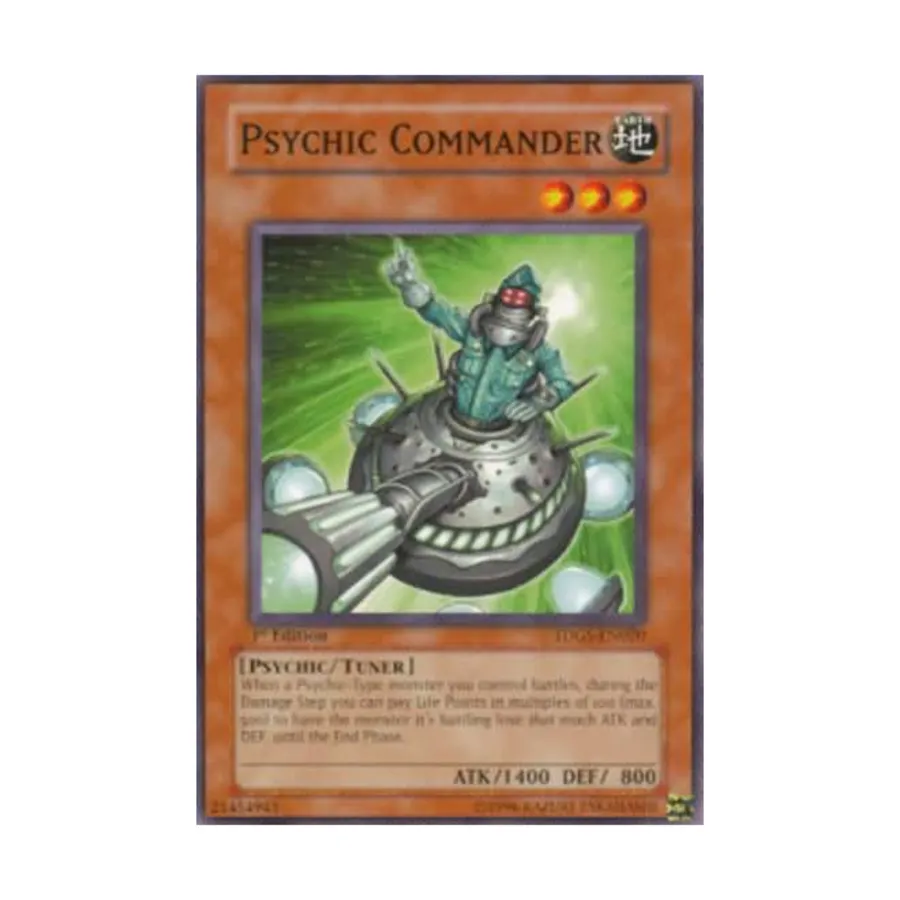 

CCG Психический командир (обычный), Yu-Gi-Oh - Duelist Genesis - Singles