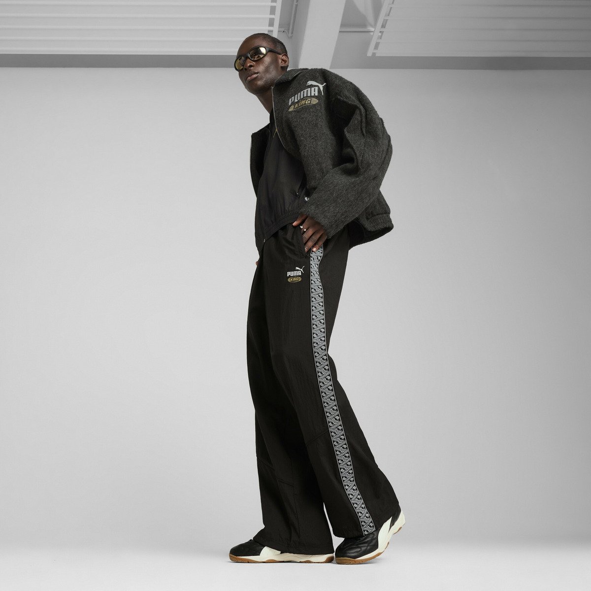 Мужские кроссовки King для дома PUMA, PUMA Black-Warm — фото 2