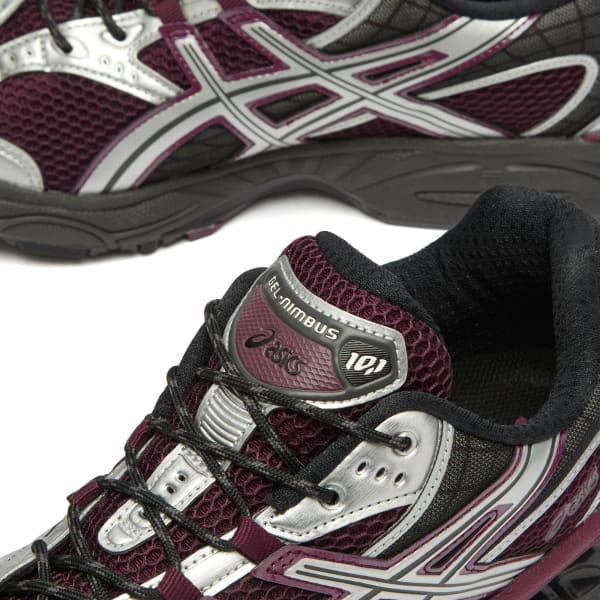 Кроссовки Gel-Nimbus 101 Asics, beniimo фиолетовый & pure серебро — фото 3