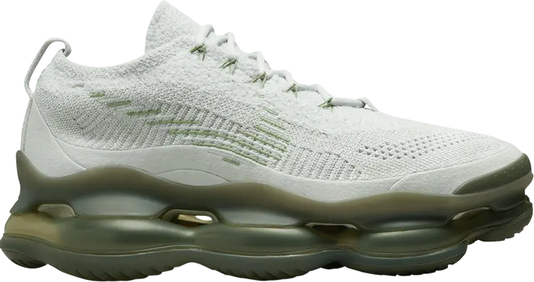 

Кроссовки Air Max Scorpion Flyknit 'Light Silver Bronzine', зеленый, Серый, Кроссовки Air Max Scorpion Flyknit 'Light Silver Bronzine', зеленый