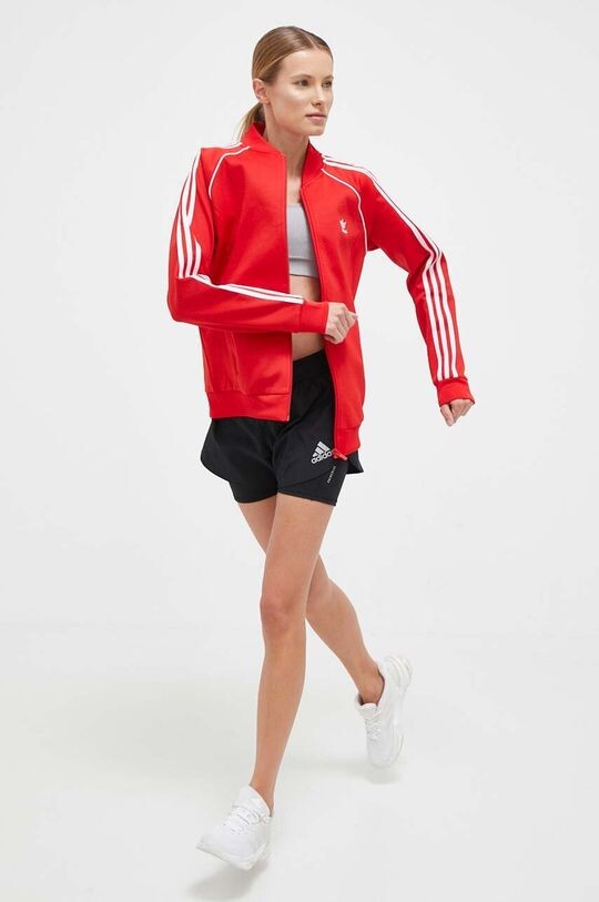 Толстовка Adicolor Classics adidas Originals, красный — фото 2