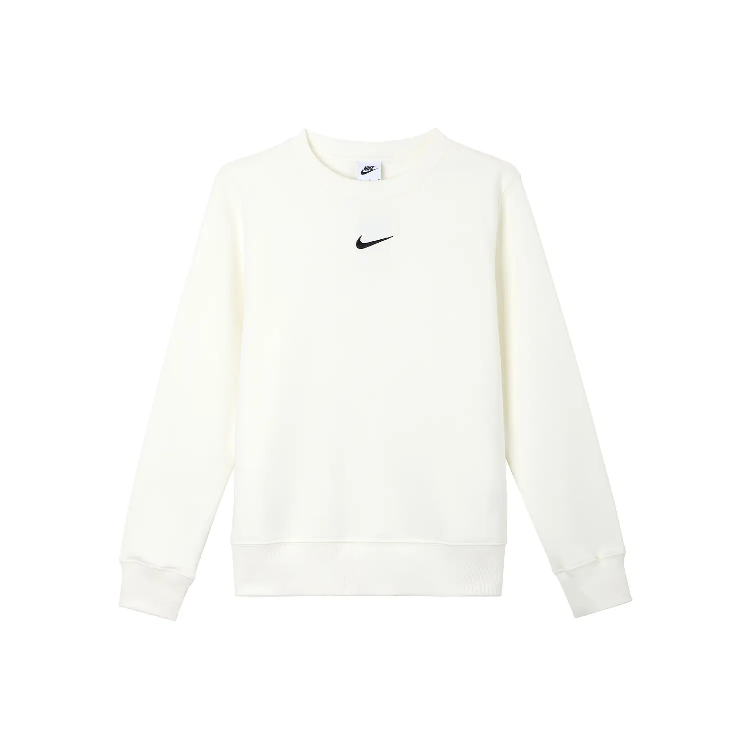 

Nike Спортивный свитшот Phoenix Fleece женский Canvas белый/черный