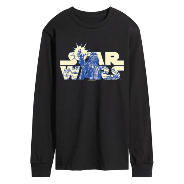 

Мужская футболка с длинным рукавом и логотипом Empire Star Wars, черный