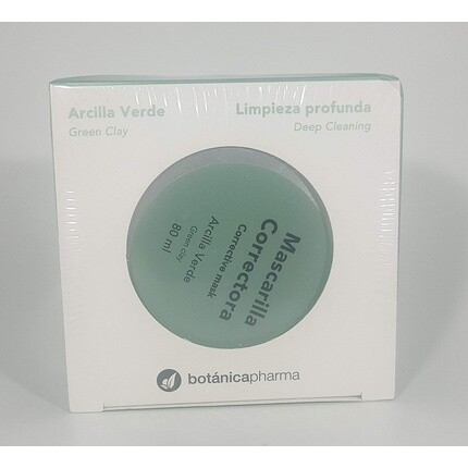 

Зеленая дисковая маска для глубокой очистки и маскировки, Botanica Pharma