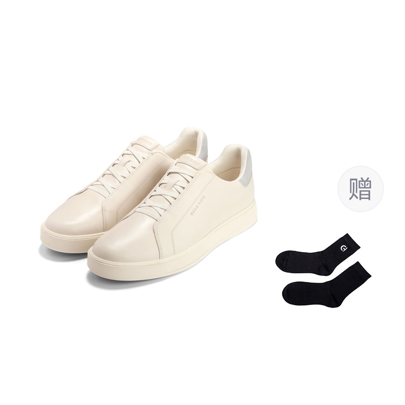 

COLE HAAN Кеды для скейтборда GrandPro Collection легкие и дышащие мужские белые с носками, цвет White (Comes with Socks)