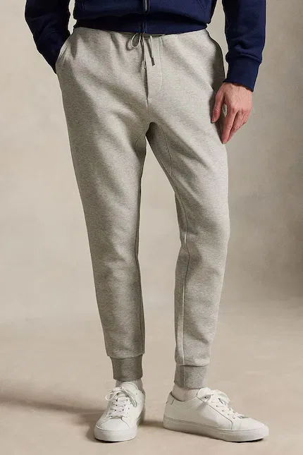 Джоггеры из мягкого хлопка Polo Ralph Lauren, серый