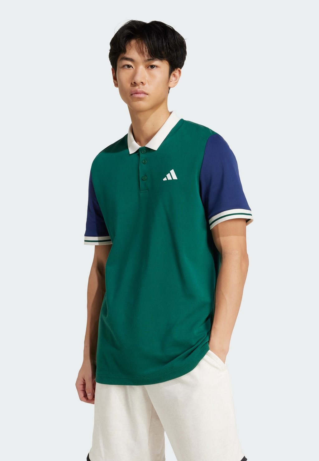 

Поло HERITAGE adidas Performance, темно-зеленый