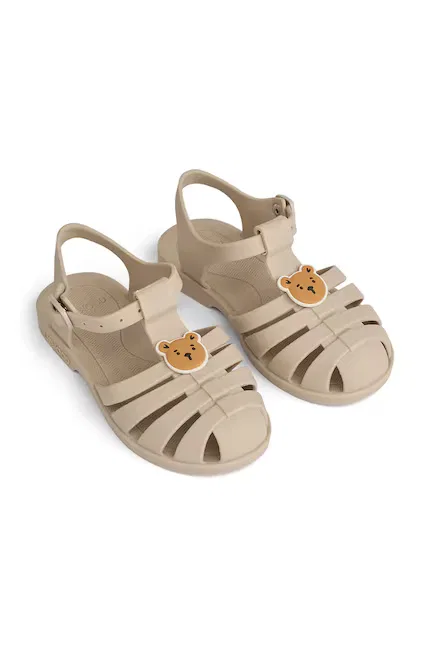 Сандалии с закрытыми носками Bre Sandals with Charms Liewood, бежевый