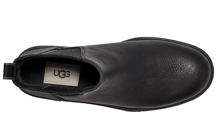 Ботинки челси женские высокие черные Ugg — фото 4