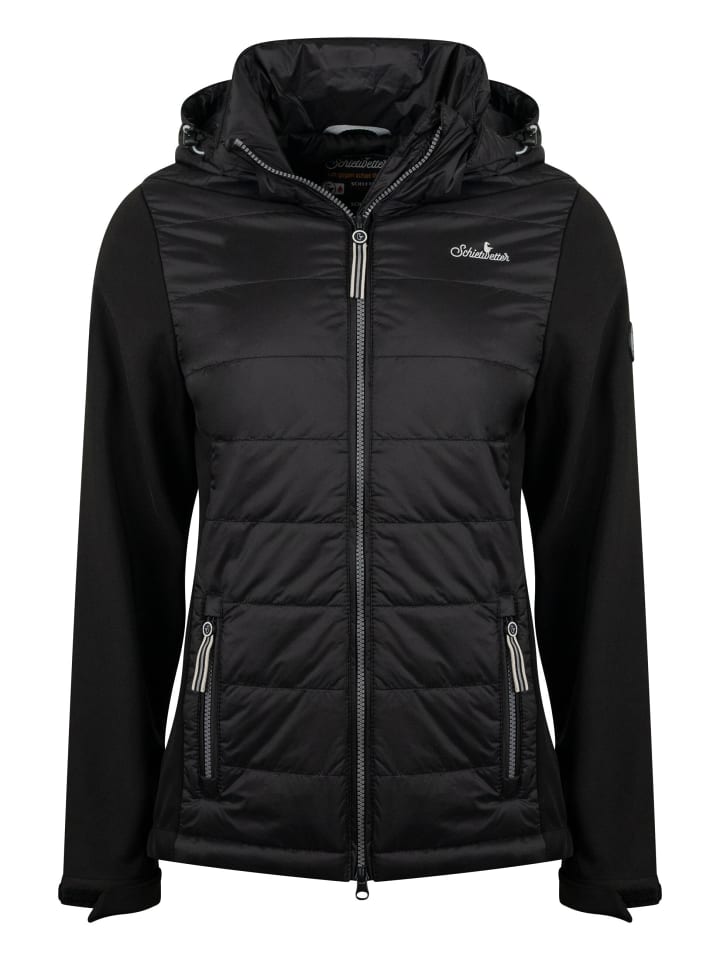 

Куртка-гибрид SCHIETWETTER Sprotten Walli, черного цвета