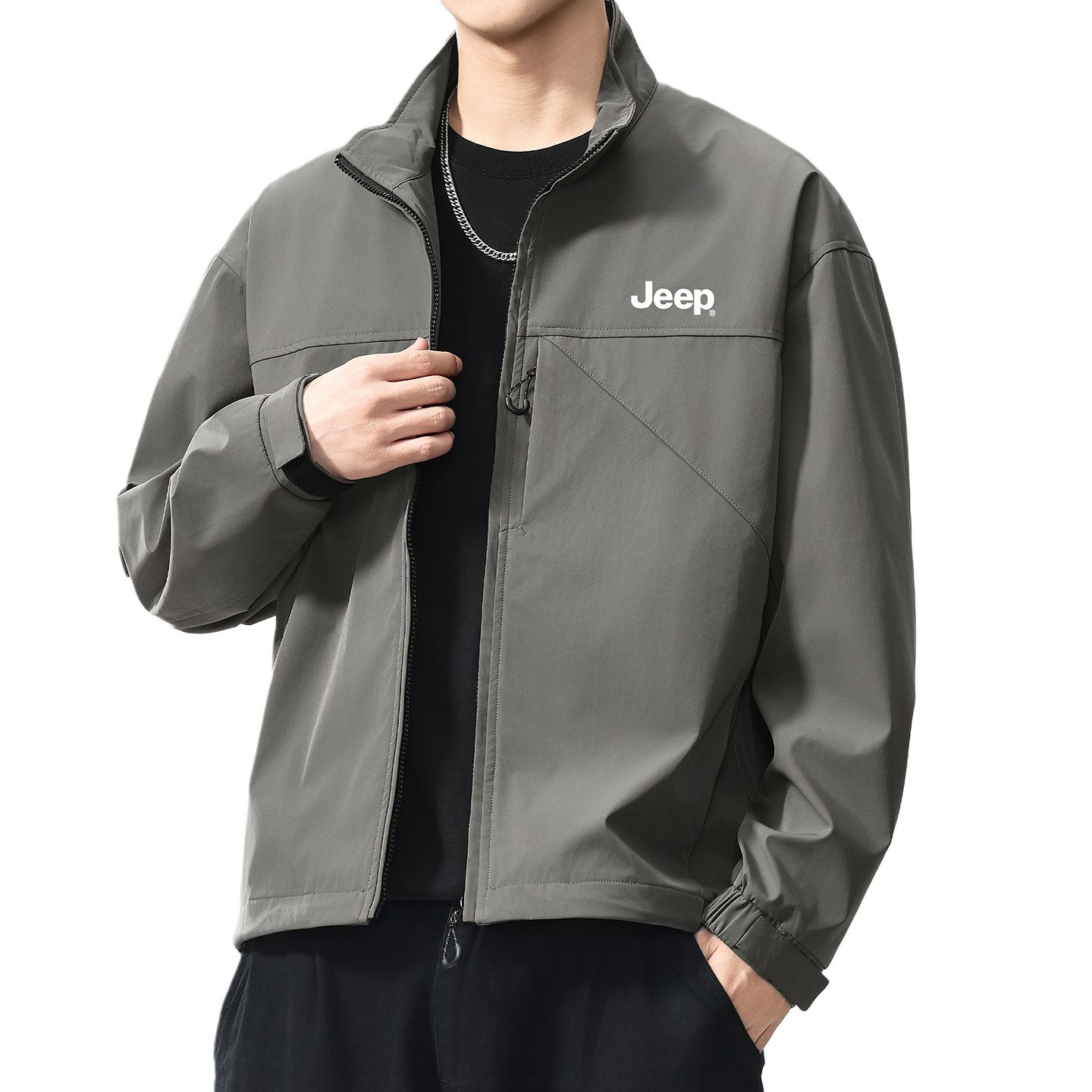 

Куртка Leisure Collection Unisex Jeep, серый coffee