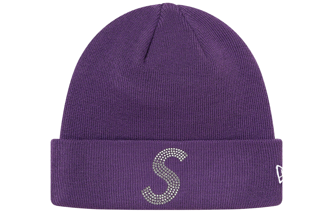 

Supreme Шапка-бини New Era с кристаллами Swarovski, Purple Blue