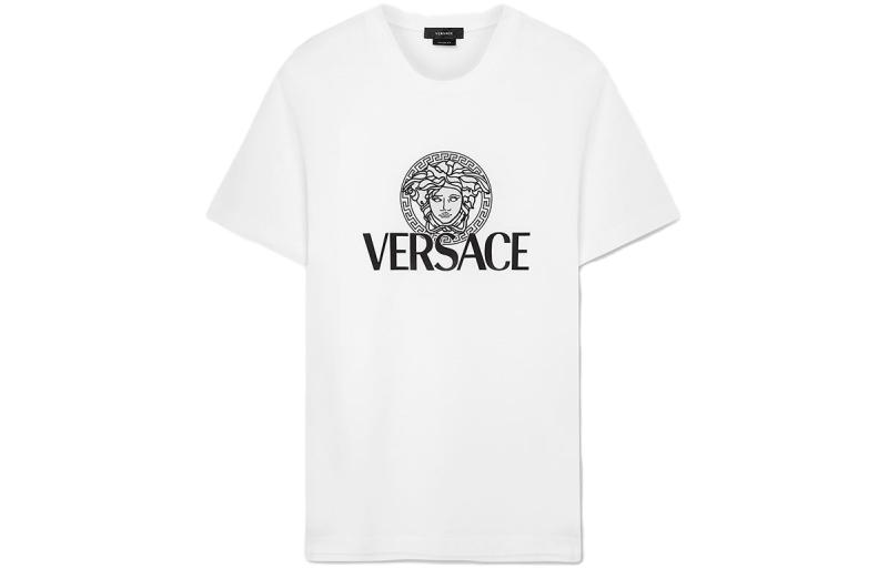 

Футболка с принтом головы Медузы VERSACE, белая