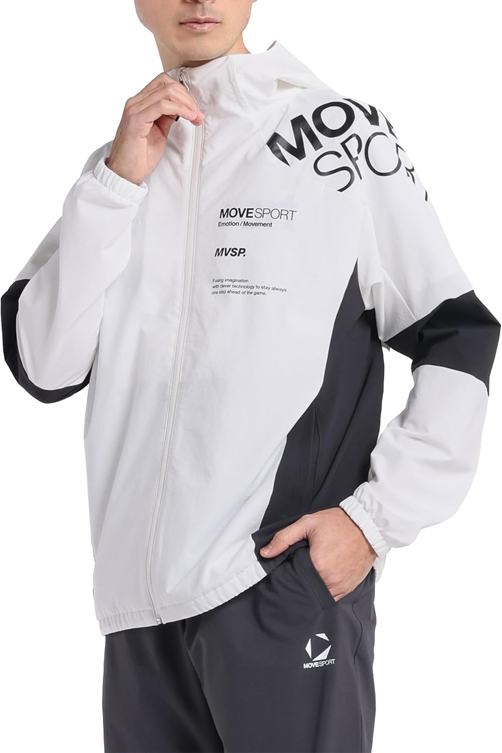 

Футболка Cross Descente SUNSCREEN TAIKYU с капюшоном на молнии, охлаждающей функцией, эластичная, водоотталкивающая и устойчивая к выцветанию Movesport