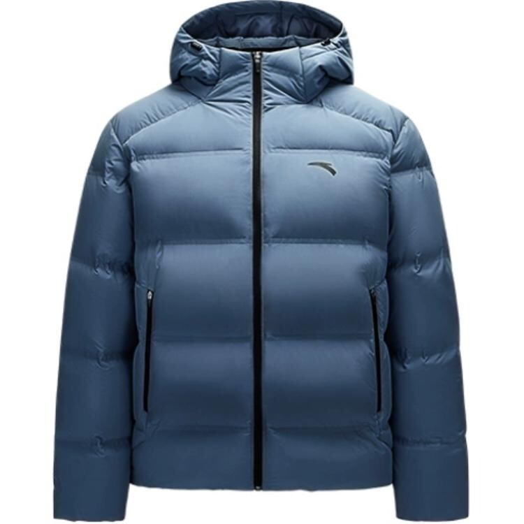 

Variety Training Collection Пуховик мужской клетчатый серый Anta