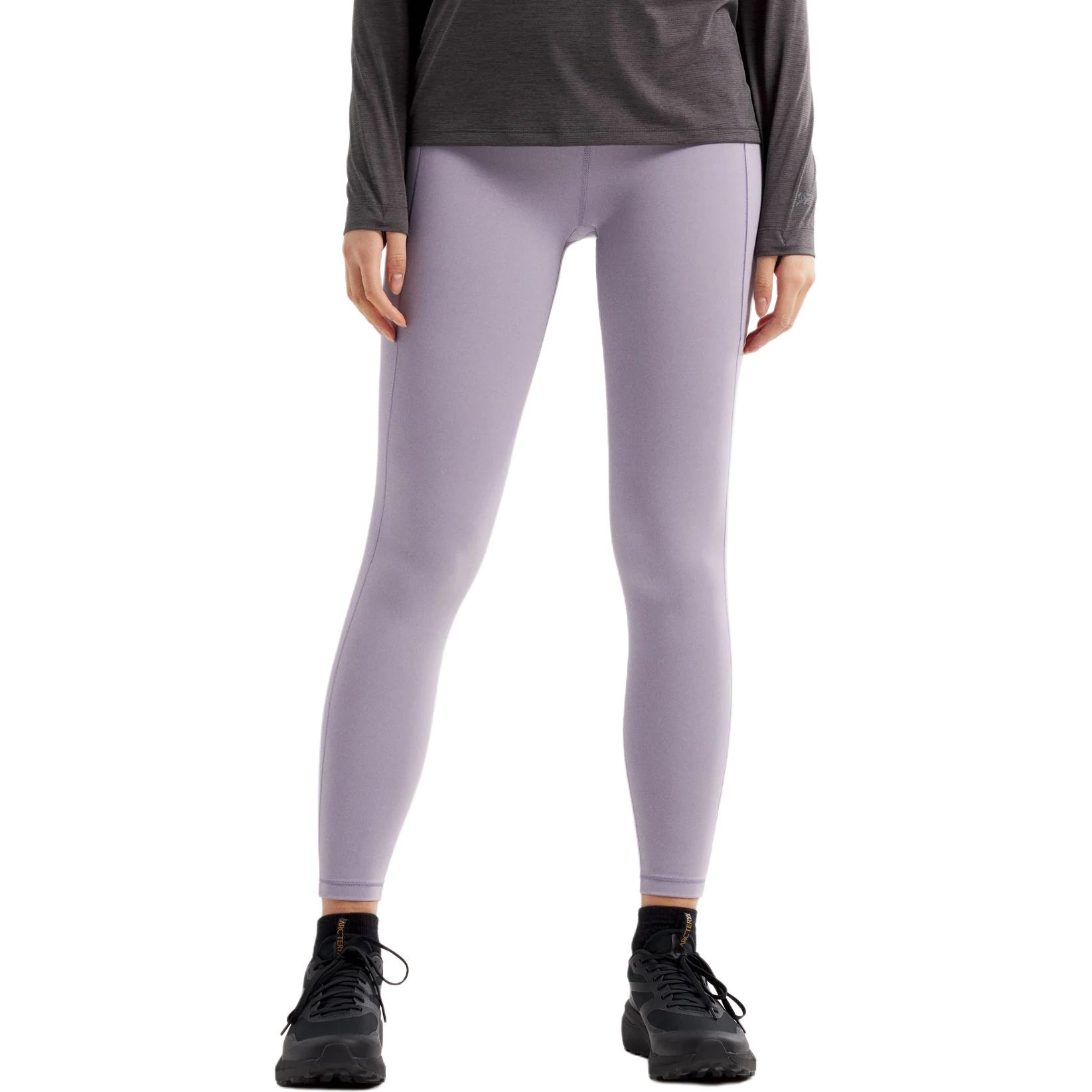 

Женские спортивные брюки Arcteryx черные, цвет Rock Frost Purple/Velocity