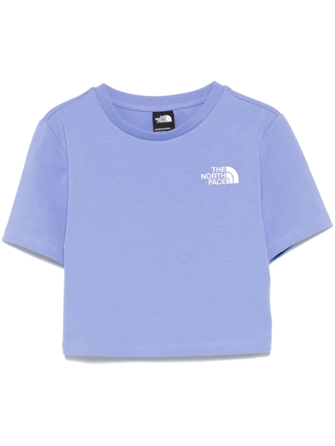 

The North Face укороченная футболка, синий