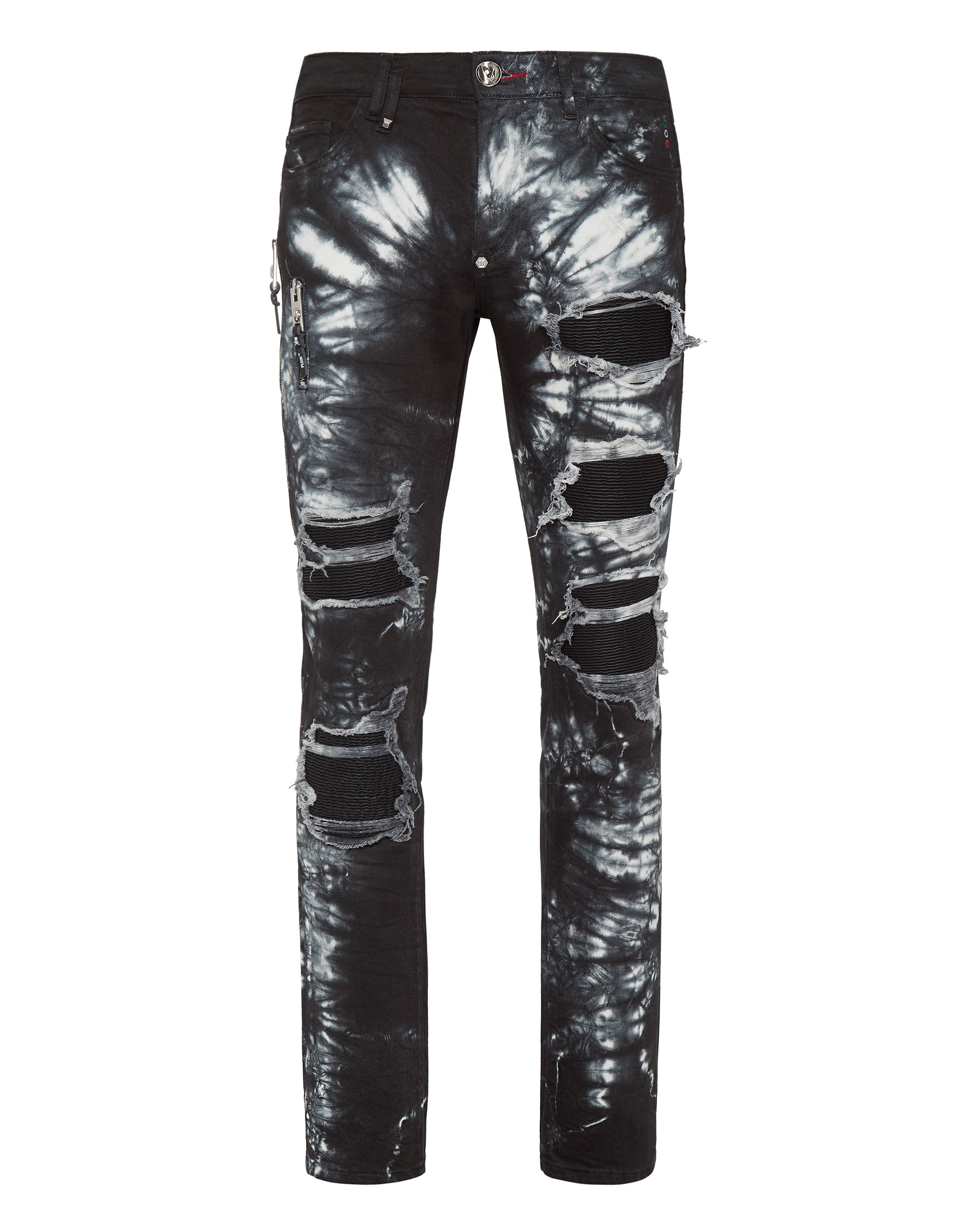 

Джинсовые брюки Rock Star Fit PHILIPP PLEIN, цвет blue marble