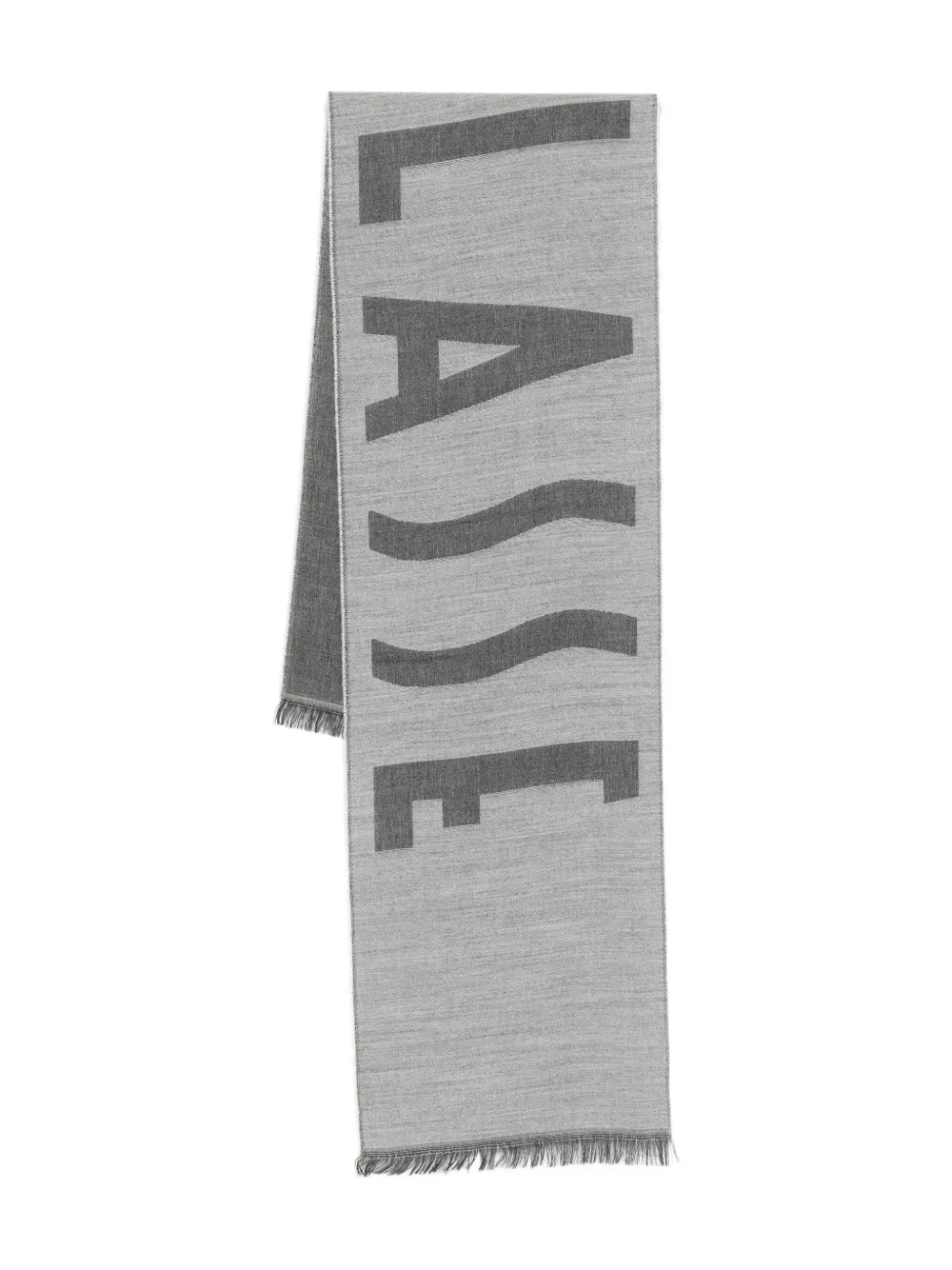 

Шарф с бахромой по краям Alviero Martini 1° Classe, серый