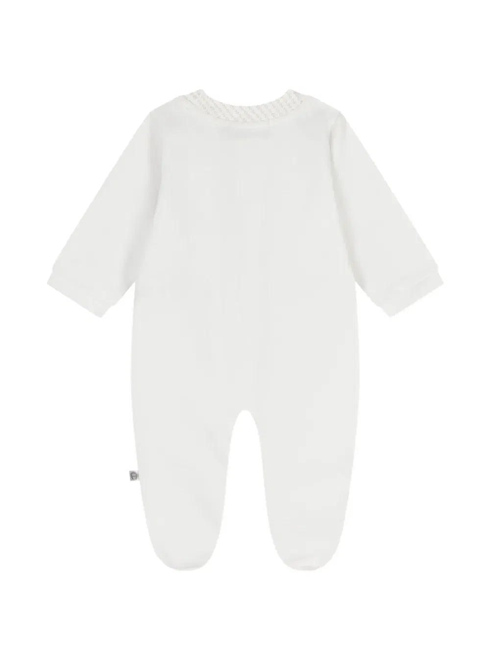 Пижама с деталями логотипа Aigner Kids, белый — фото 2