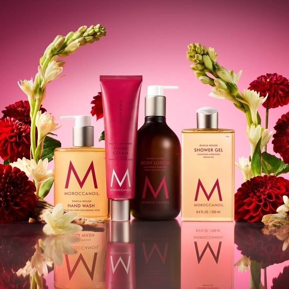 Питательное молочко для тела Body Dahlia Rouge с маслом арганы Moroccanoil, alavijai ir vitaminas e 360 мл — фото 4