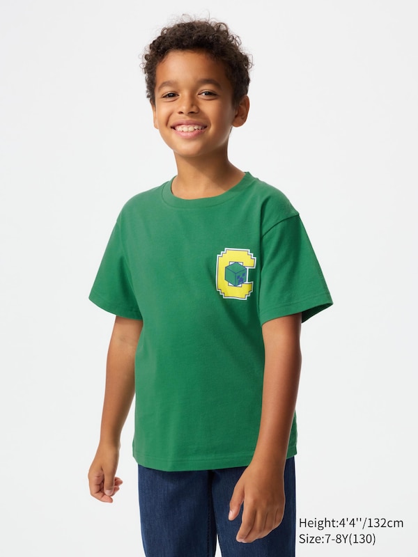 Футболка UT Minecraft Uniqlo, 55 green — фото 2
