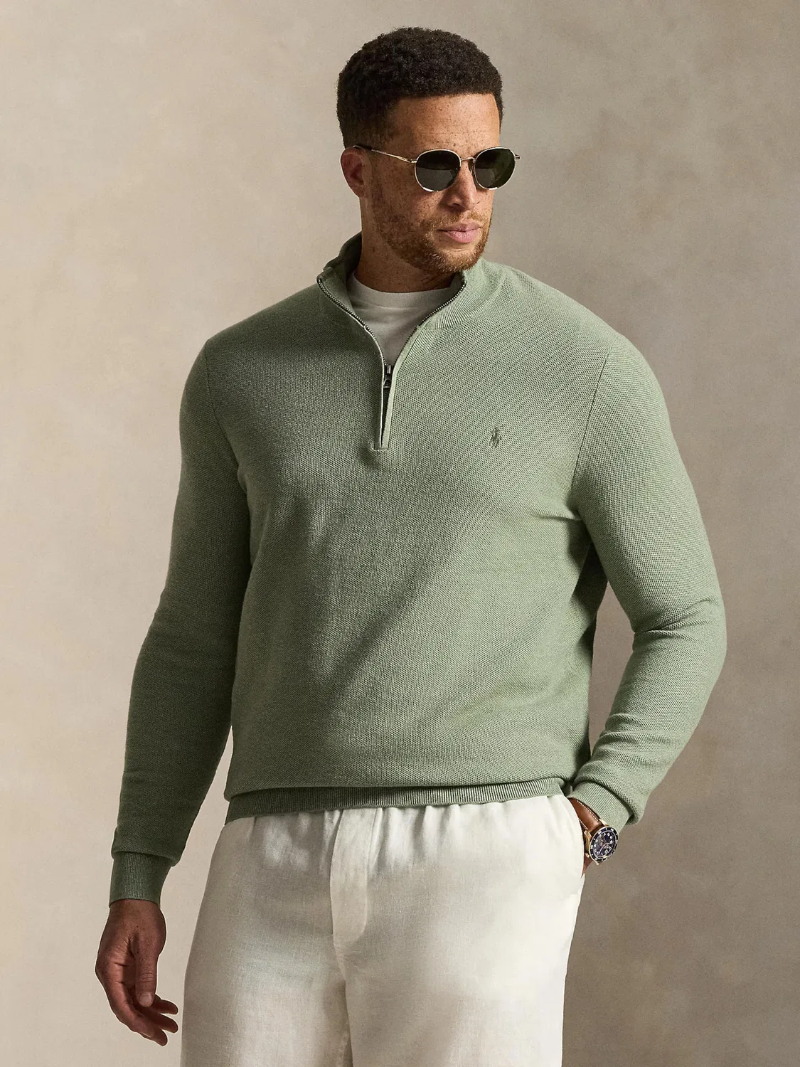 Свитер Polo Ralph Lauren Big & Tall, Pastel Green — фото 3