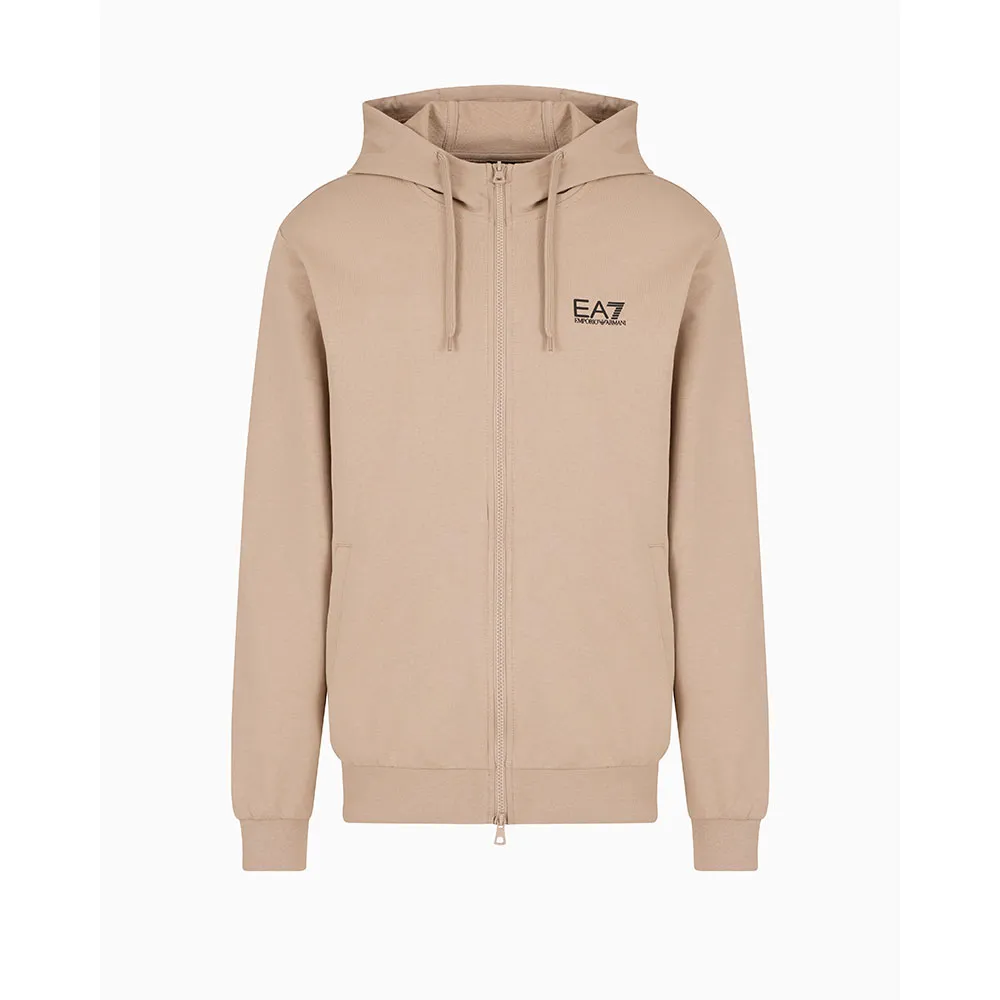 

Толстовка EA7 EMPORIO ARMANI 8NPM33_PJVRZ full zip, бежевый