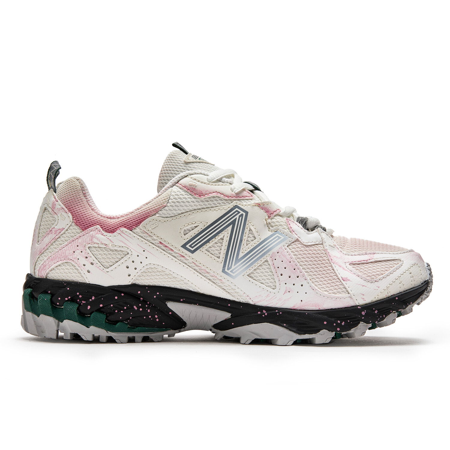 Кроссовки New Balance 610T Outdoor Shoes Low-Top, белый/розовый — фото 2