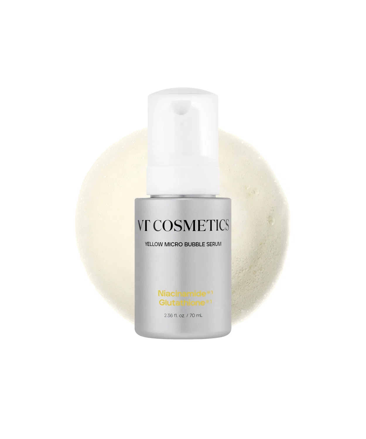 Сыворотка Vt — Ниацинамид-глутатион Yellow Micro Bubble Serum, 70 мл
