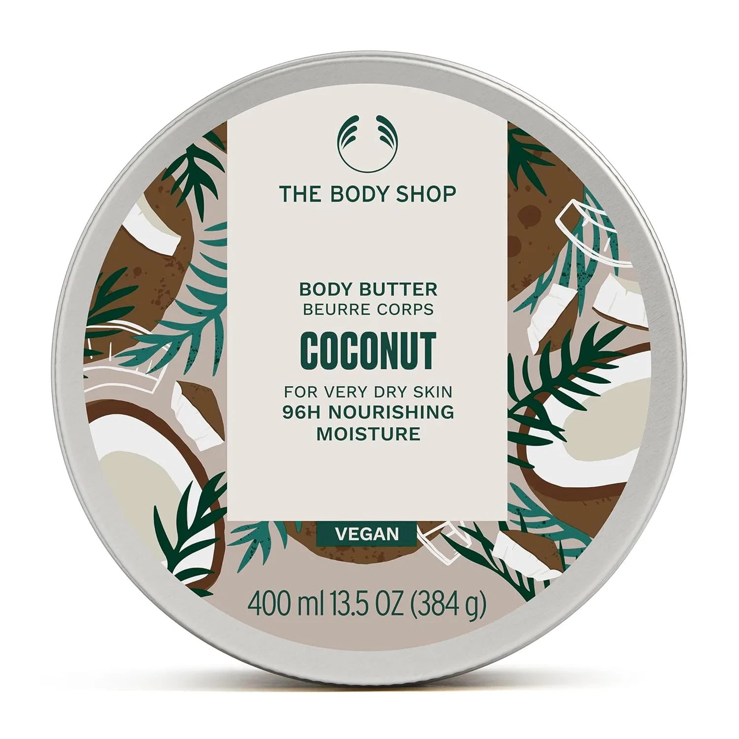 Кокосовое масло для тела «Coconut Body Butter» для сухой кожи от The Body Shop The Body Shop
