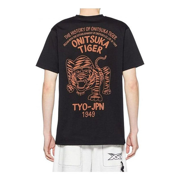 

Футболка с логотипом 3D тигра Onitsuka Tiger, черный