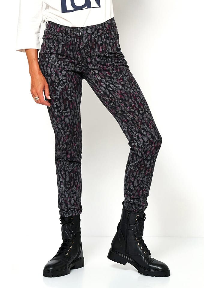 

Тканевые брюки Toni Hose Perfect Shape, цвет Schwarz/Grau