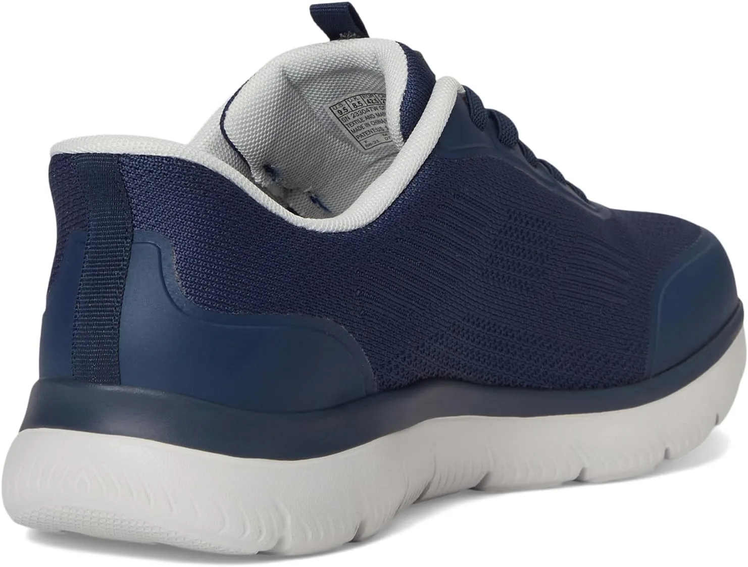 Мужские кроссовки Skechers Summits Leyter Hands Free без шнурков, темно-синий — фото 3