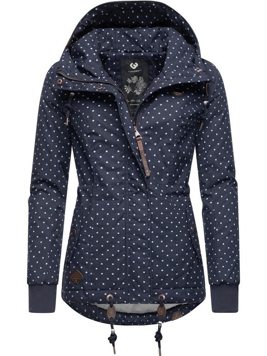 

Зимняя куртка danka dots intl. Ragwear, синий